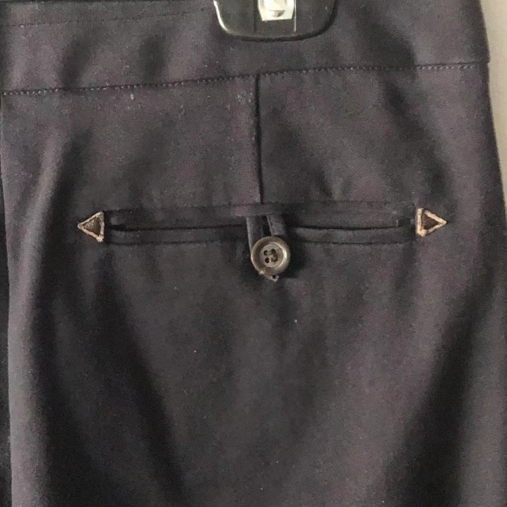 Club Monaco Emily Black Slack Size 0 - Picture 7 of 16
